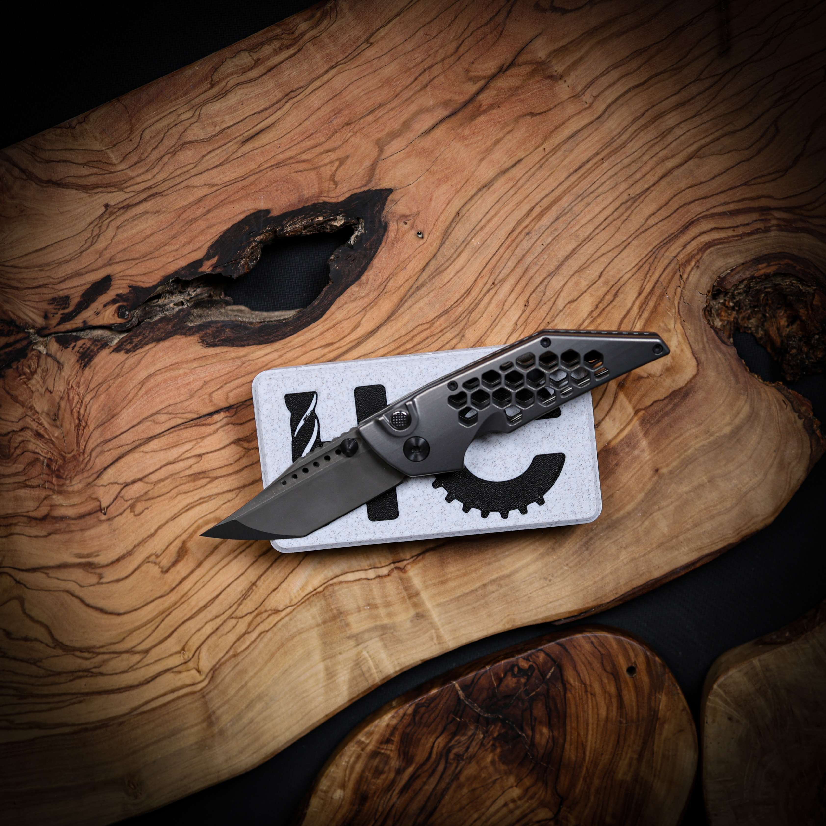Hypercut Manufacturing Dharma Manual S45VN Zirconium and Titanium