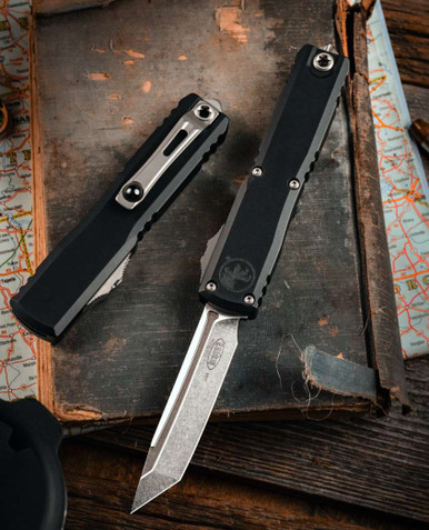 Microtech Ultratech Gen III ZBP Tanto Edge 1123-10 Microtech Cajun ...