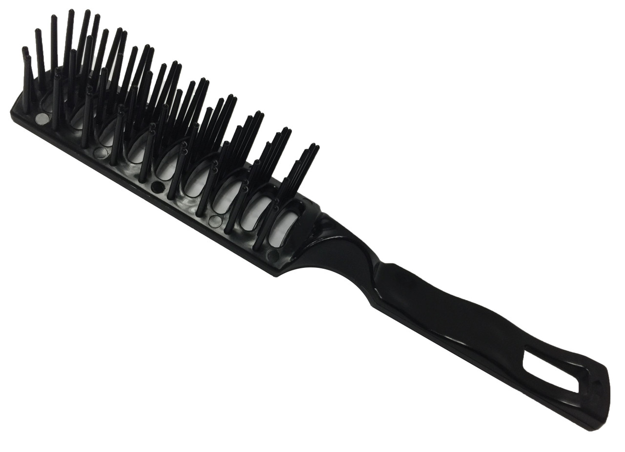 Club Classic Molded Black Vented Hair Brush - Fore Supply Company