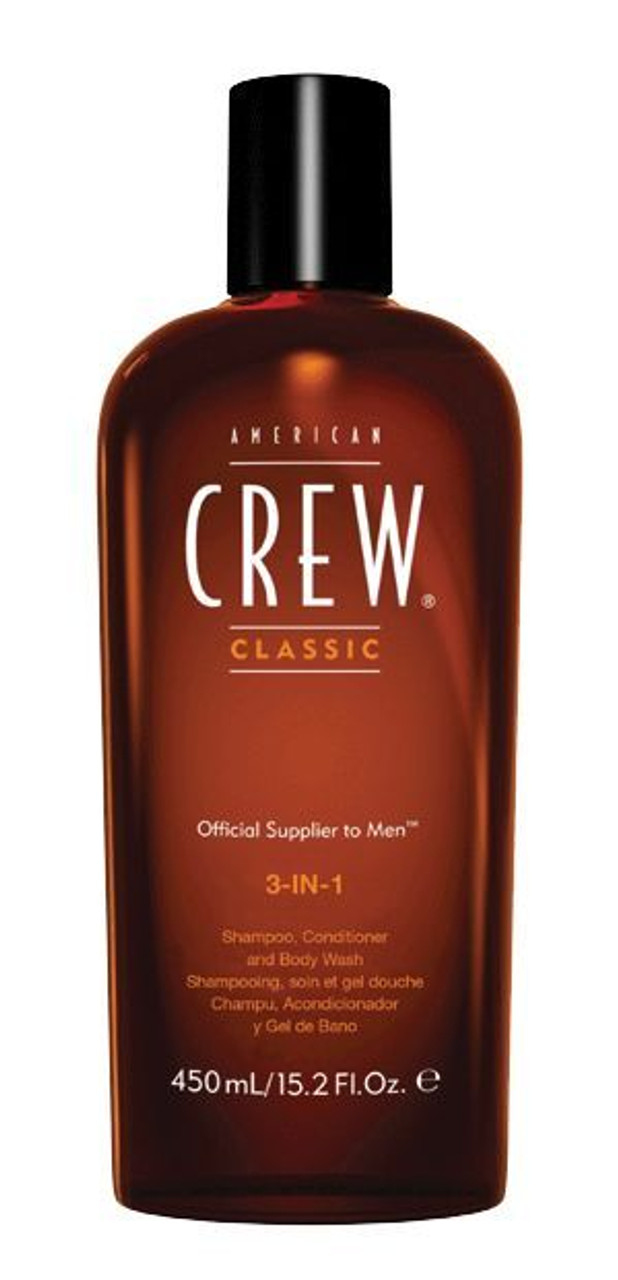 American Crew 3-in-1 Shampoo, Conditioner & Body Wash - Fore