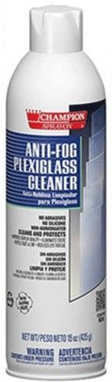 Anti-Fog Foaming Plexiglass Cleaner 15oz Aero.