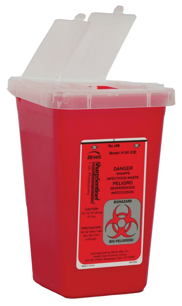 Container For Razor Sharps Container for Used Razors - Fore Supply Company