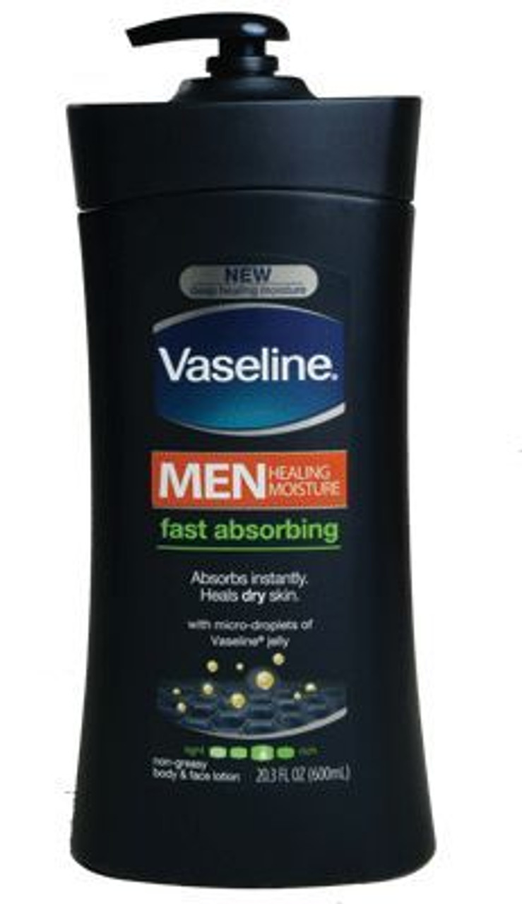 Vaseline Fast Absorbing Lotion for Men 20.3 oz. - Fore