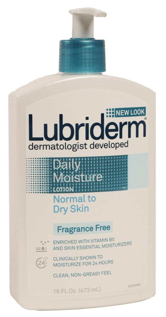 Mange petroleum progressiv Lubriderm Unscented Lotion 16 oz - Fore Supply Company