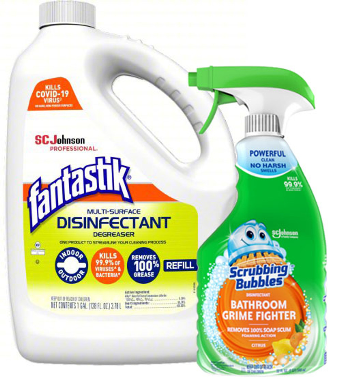 Fantastik Scrubbing Bubbles Multi-Surface Disinfectant - Fore Supply Company