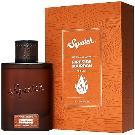 Dr. Squatch Fireside Bourbon Cologne - 1.7 Fl Oz