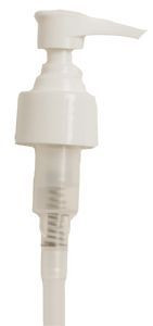 White Pumps for PET Boston Round Bottle (16 & 32 oz.)