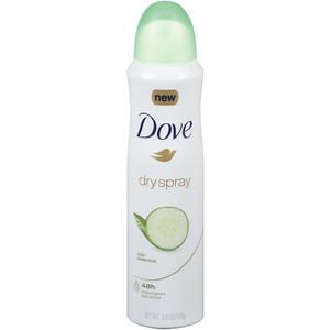 Dove Advanced Care Dry Spray Go Fresh 48hr AP/Deo. 3.8 oz  - Cool Essentials (Green) Dove Advanced Care Dry Spray Go Fresh 48hr AP/Deo. 3.8 oz  - Cool Essentials (Green)