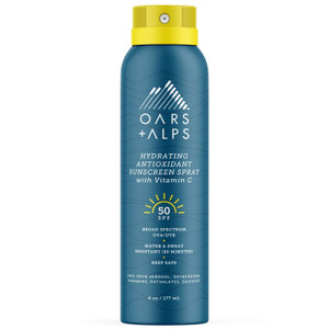 Oars & Alps Hydrating Antioxidant Sunscreen SPF 50 - 6 oz. Aerosol Oars & Alps Hydrating Antioxidant Sunscreen SPF 50 - 6 oz. Aerosol