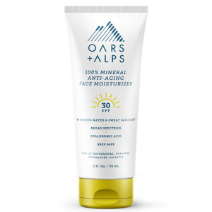 Oars & Alps 100% Mineral Anti- Aging Face Moisturizer SPF 30 - 2 oz. Oars & Alps 100% Mineral Anti- Aging Face Moisturizer SPF 30 - 2 oz.