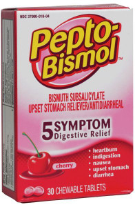 Pepto-Bismol Tablet CHERRY 30 ct/box