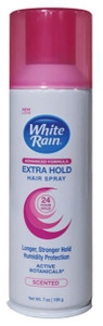White Rain Hair Spray Max. Hold SCENTED 7oz (Aero.)-PINK White Rain Hair Spray Max. Hold SCENTED 7oz (Aero.)-PINK
