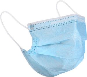 3 ply Disp. Elastic Loop Face Mask Wht - 50ct 3 ply Disp. Elastic Loop Face Mask Wht - 50ct