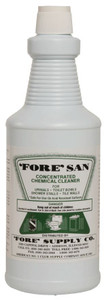 FORE San Shower/Tile Cleaner 9% Acid - Quarts FORE San Shower/Tile Cleaner 9% Acid - Quarts
