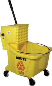 Rubbermaid Mop Combo w/Side Press Wringer Yellow 35 qt (S) Rubbermaid Mop Combo w/Side Press Wringer Yellow 35 qt (S)