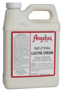Angelus Luster Cream - Neutral - Quart Angelus Luster Cream - Neutral - Quart