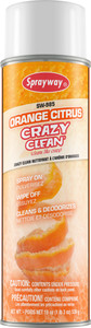 Claire Orange Citrus Crazy Clean Aerosol 19 oz. Claire Orange Citrus Crazy Clean Aerosol 19 oz.