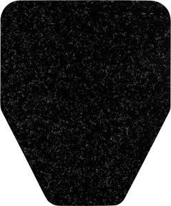 Wiz Kid Original Cut Urinal Mat - Black (12/cs) Wiz Kid Original Cut Urinal Mat - Black (12/cs)