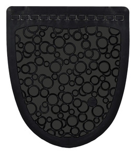 Fresh Prod. P-Shield Urinal Mat - Black/Black (Unscented)