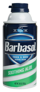 Barbasol Foam Soothing Aloe Shave Cream 10 oz. Barbasol Foam Soothing Aloe Shave Cream 10 oz.