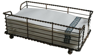 Bronze Wire Design Guest Towel Holder Bronze Wire Design Guest Towel Holder