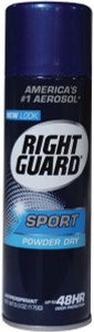 Right Guard POWDER DRY Anti-Perspirant - 6 oz. Aerosol Right Guard POWDER DRY Anti-Perspirant - 6 oz. Aerosol