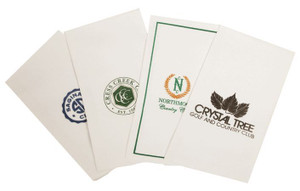 Imprinted Guest Towel 17 x 17   (600/cs) (12m/min) Imprinted Guest Towel 17 x 17   (600/cs) (12m/min)