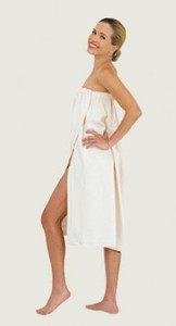 Canyon Rose Waffle Weave Spa Wrap One Size - White Canyon Rose Waffle Weave Spa Wrap One Size - White