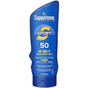 Coppertone Sport 4-in-1 Lotion SPF 50 - 7 oz Coppertone Sport 4-in-1 Lotion SPF 50 - 7 oz