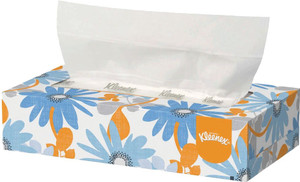 Kleenex - White Facial Tissue Flat Box 125-2ply/box 48 box/case Kleenex - White Facial Tissue Flat Box 125-2ply/box 48 box/case