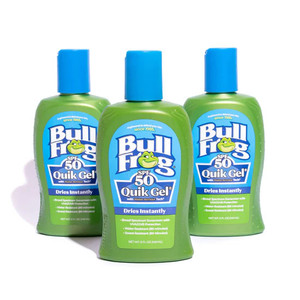 BULLFROG Sunblock SPF #50 QUICK GEL 5oz.