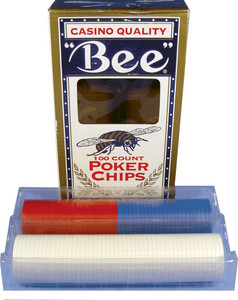 CASINO GRADE POKER CHIPS 100bx