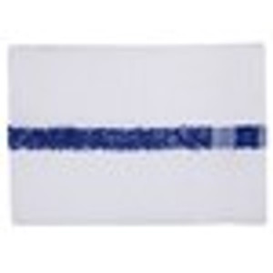 White Hand Towel 20x40 Blue Center Stripe (4.5lbs) (25dz) White Hand Towel 20x40 Blue Center Stripe (4.5lbs) (25dz)