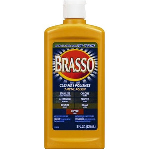 Brasso Brass Metal Cleaner 8 oz Brasso Brass Metal Cleaner 8 oz