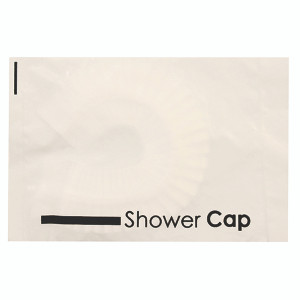 Shower Cap Wrapped 18 1/2" (500 per unit)
