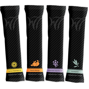 Pre-moistened 10x10 Refreshment Towels - Lavender (500ct) Pre-moistened 10x10 Refreshment Towels - Lavender (500ct)