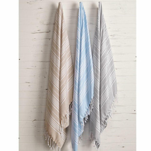 Wander Boho Blanket Wrapped 40x68 - Sand (1dz) Wander Boho Blanket Wrapped 40x68 - Sand (1dz)