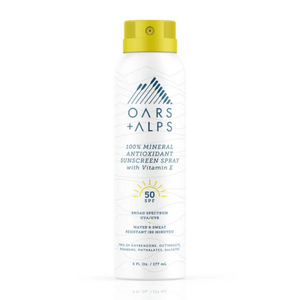Oars & Alps 100% Mineral Antioxidant Sunscreen SPF 50 - 6oz Aero (12/cs) Oars & Alps 100% Mineral Antioxidant Sunscreen SPF 50 - 6oz Aero (12/cs)