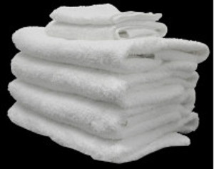 Diamond Crown Bath Towel 27x54 - White (17#) (2dz)