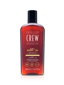American Crew 3-in-1 Ginger + Tea Shampoo, Cond. & Body Wash - 15.2oz