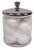 4.75"h x 3.5"w Glass Apothecary Jar