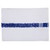 White Hand Towel 20x40 Blue Center Stripe (4.5lbs) (10dz)
