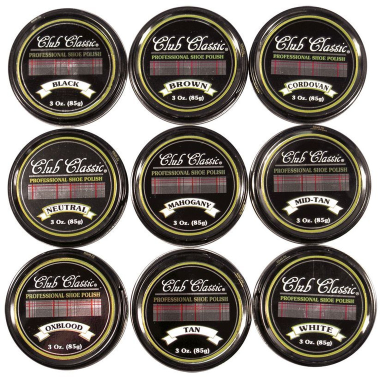 Club Classic Shoe Paste (Assorted Colors)