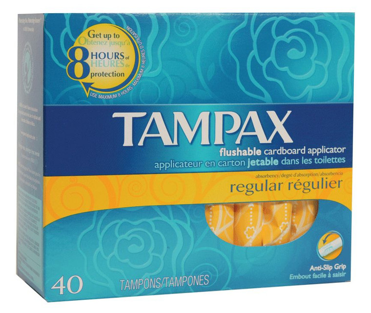 Tampax Tampons (cardboard applicator)