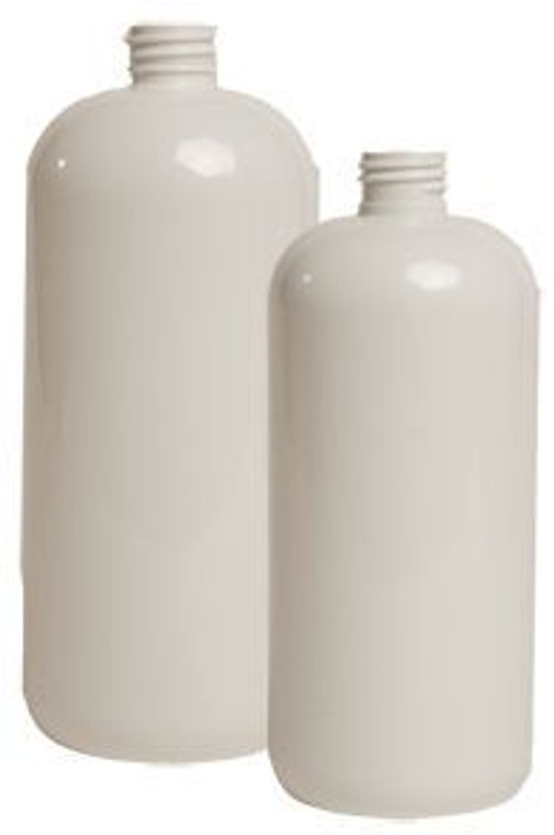 White Boston Round Pro PET Bottles (16 & 32 oz.)