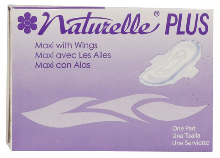 Naturelle #4 Maxipads Folded Boxed 250 per case