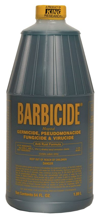 Barbicide Liquid Disinfectant - 1/2 Gallon