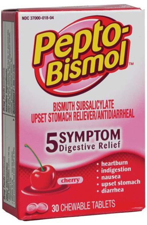 Pepto-Bismol Tablet CHERRY 30 ct/box