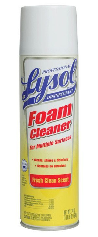 Lysol Foam Cleaner 24 oz. Aerosol