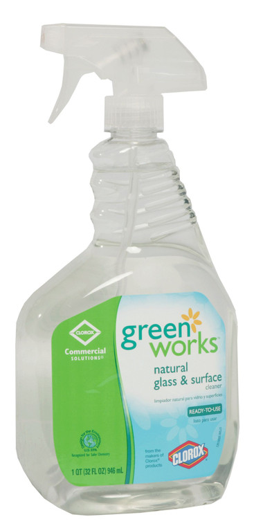 Green Works Glass Surface Cleaner 32 oz Trigger